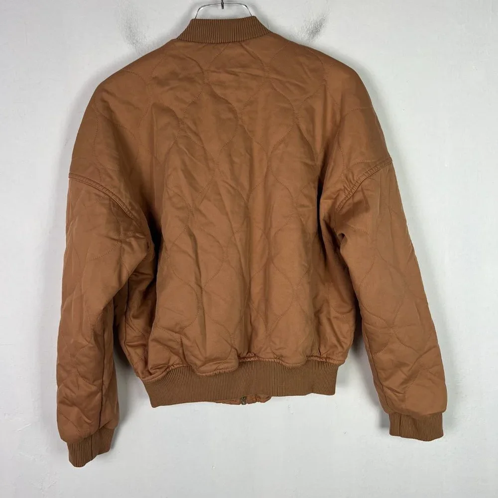 NWT Universal Thread Quilted Utility Jacket Tan Plus Size XXL NEW - Picture 9 of 14